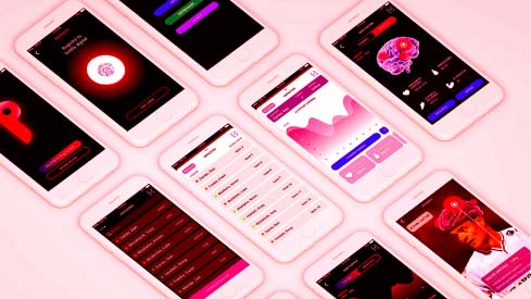 pacto app screens mockup